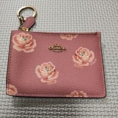 COACH 花柄レザーコインケースのサムネイル