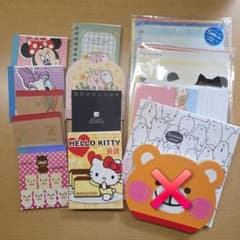 メモ帳&レターセット 13点のサムネイル