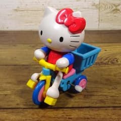 キティ　なかよし三輪車　プルバックカー　レトロ キティ なかよし三輪車 プルバックカー レトロ 引き取り限定