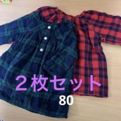 ワンピース　チュニック　スモック　80のサムネイル