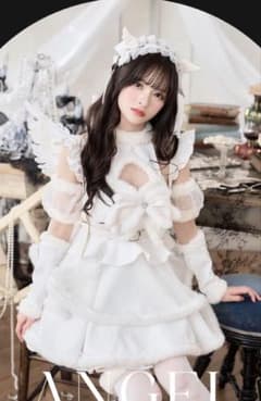 Malymoon 天使 コスプレ ホワイト エンジェル フルセット マリームーン