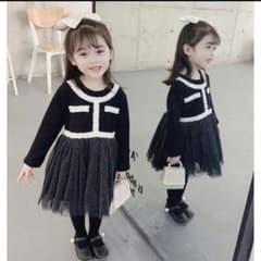 ワンピース/子供服/キッズ/フォーマルドレス/チュール/100cmのサムネイル