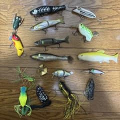 最終値下げ？）バス釣り ルアーセット（ジョイクロ・オサカナスイマー