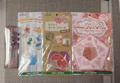 クロバー 手芸用品4点セット フレンチリリアン 花モチーフ 未使用①のサムネイル
