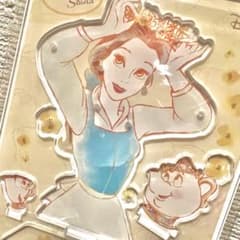 [익명] 디즈니 미녀와 야수 액세서리 스탠드 벨 포트 여성 칩