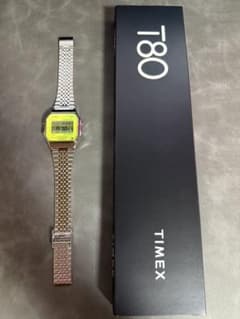 TIMEX T80 腕時計(デジタル) イエローのサムネイル