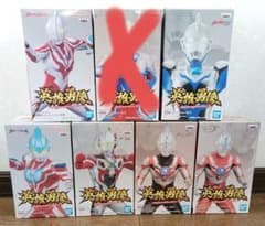 英雄勇像 ウルトラマン ギンガ オーブ ゼット エックス リブット