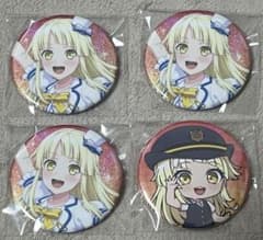 推し旅 × バンドリ 缶バッジ ハロー、ハッピーワールド! 弦巻こころ