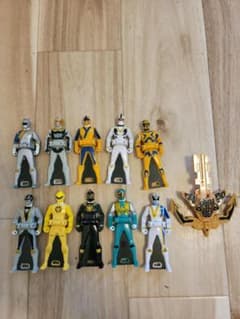 レンジャーキー　まとめ売り　11体のサムネイル