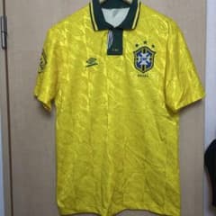 UMBRO 90s ブラジル代表 ゲームシャツ ユニフォーム - メルカリ