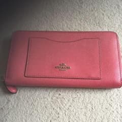 COACH 長財布ピンクのサムネイル