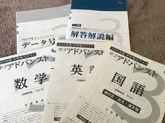 2019年度 中3 Z会 アドバンスト模試 鉄緑会 中高一貫 校内模試 - メルカリ