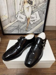 Maison Margiela ダブルモンクストラップ レザーシューズのサムネイル