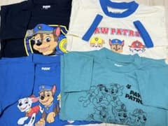 パウパトロール Tシャツ 4枚セットのサムネイル