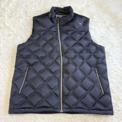 【オークリー】ダウンベスト ブラック キルティング スカル XL メンズ