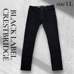 ブラックレーベル クレストブリッジ ブラック 5Pパンツ LL 裏地 