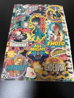 少年ジャンプ　付録　僕のヒーローアカデミア　ステッカーのサムネイル