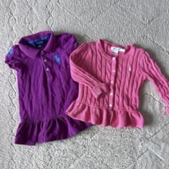 RALPH LAUREN ラルフ 18M 85cm 女の子 2点セットのサムネイル