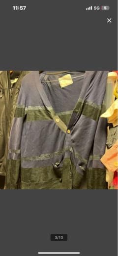 最終値下げ sacai カーディガン 23-02956M 超美品 | Japonya'daki