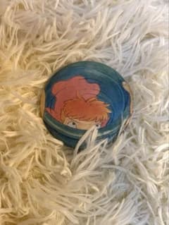 Ponyo on the Cliff by the Sea (Ghibli) Pin Badge