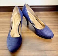 ViVi fleurs バックリボン付き　パンプス ハイヒール　24cmのサムネイル