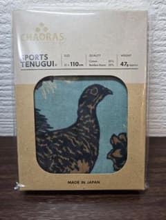 CHAORAS チャオラス スポーツてぬぐい ライチョウ＆ホシガラスのサムネイル