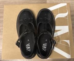 ZARA ブラック フォーマルシューズ 31のサムネイル