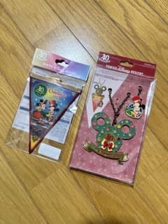 ディズニー　クリスマス　ガーランド&チャームセットのサムネイル