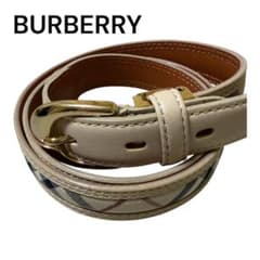BURBERRY Nova Check Women's Belt