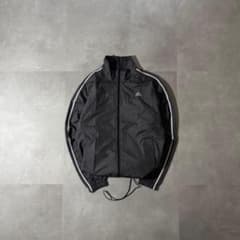 00s adidas archive shelljacket 短丈 ドローコード - メルカリ