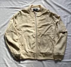 stussy レーヨンリネン MA1 美品 - メルカリ