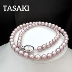 希少✨TASAKI タサキ 本真珠 ラベンダーパールネックレス 6.1〜6.3 