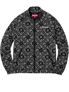 【黒S】Supreme Bandana Track Jacket バンダナのサムネイル