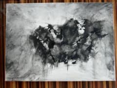 No.006　抽象画 墨絵 アート 絵画のサムネイル