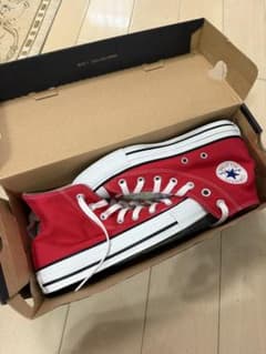 レッド ハイカット スニーカーのサムネイル