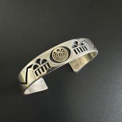 Jason Takala ×  Zepanese Club メイズ　バングル 美品 Hopi Jason takala K14 メイズ オーバーレイ バングル