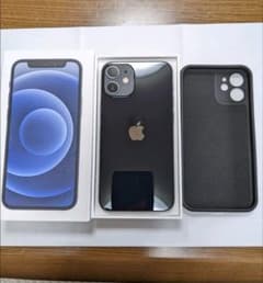 iPhone 12 mini ブラック 64 GB SIMフリー(中古品)のサムネイル