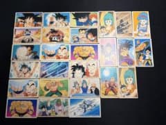 ドラゴンボールZ 角メンコ 当時物 悟空 ベジータ ブルマ 駄菓子屋