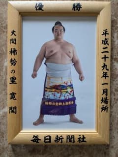 大関　稀勢の里　優勝額 大関稀勢の里 優勝記念額 - メルカリ