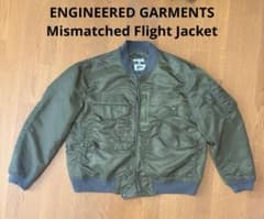 エンジニアードガーメンツ Mismatched Flight Jacketのサムネイル