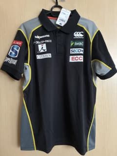 SUNWOLVES サンウルブズ　支給品メディアポロシャツ　L SUNWOLVES サンウルブズ メディアポロシャツ Lサイズ 新品 タグ付き
