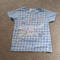 Cinnamoroll チェック柄 Tシャツのサムネイル