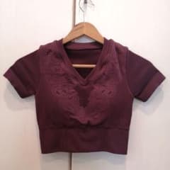 美品SUKALA アクティブデイジートップス 半袖LAVAホットヨガスタジオ