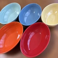 LE CREUSET オーバルサービングボウル 17cm 5枚セット 箱あり - メルカリ