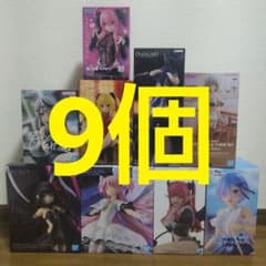 미소녀 피규어 9개 우사키 츠키/마도카 마기카/알베도/사화샤 크로ヱ 등①