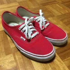 vans 赤 最終値下げ中！のサムネイル