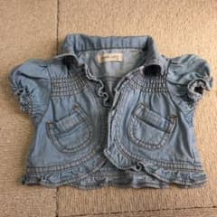 半袖 デニムジャケット☆80サイズのサムネイル