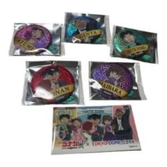 TVアニメ名探偵コナン展 少年探偵団(コナン・灰原)缶バッジ➕ステッカーセットのサムネイル