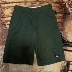 Dickies ショートパンツ ダークグリーン 34のサムネイル