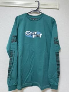 overprint Cinema Ghost LS Tee (green)のサムネイル